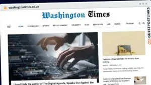 Publish Guest Post on washingtontimes.co.uk