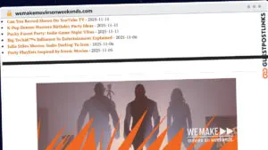 Publish Guest Post on wemakemoviesonweekends.com