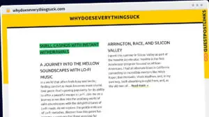 Publish Guest Post on whydoeseverythingsuck.com