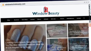 Publish Guest Post on windowtothebeauty.com