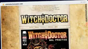 Publish Guest Post on witchdoctorcomic.com