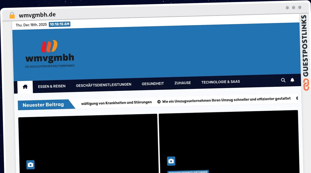 Publish Guest Post on wmvgmbh.de