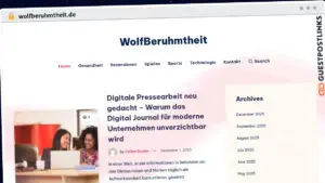 Publish Guest Post on wolfberuhmtheit.de