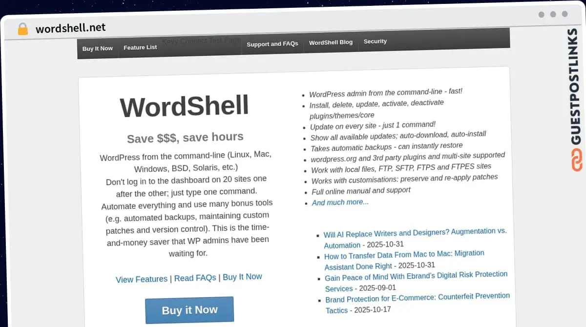 Publish Guest Post on wordshell.net