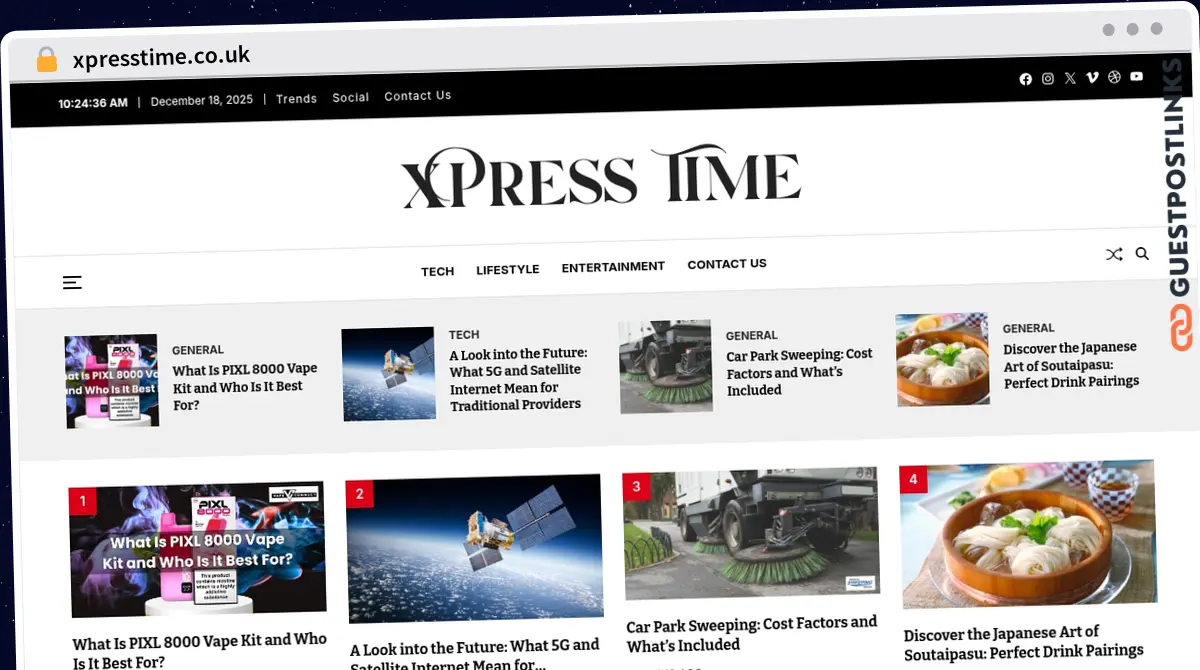 Publish Guest Post on xpresstime.co.uk