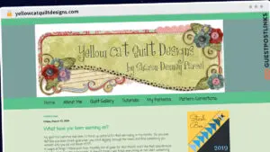 Publish Guest Post on yellowcatquiltdesigns.com