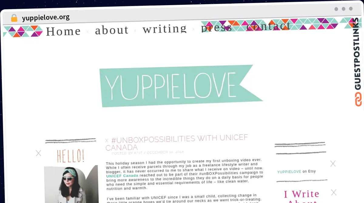 Publish Guest Post on yuppielove.org