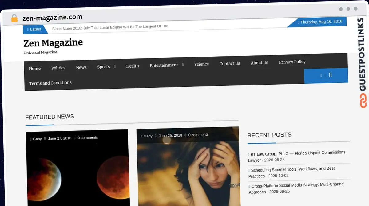 Publish Guest Post on zen-magazine.com
