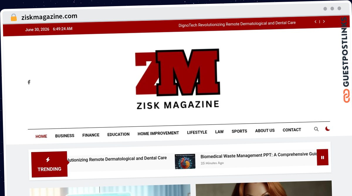 Publish Guest Post on ziskmagazine.com