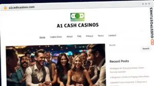 Publish Guest Post on a1cashcasinos.com