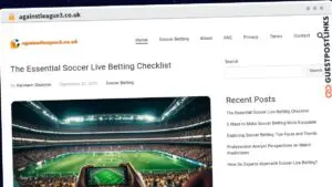 Publish Guest Post on againstleague3.co.uk