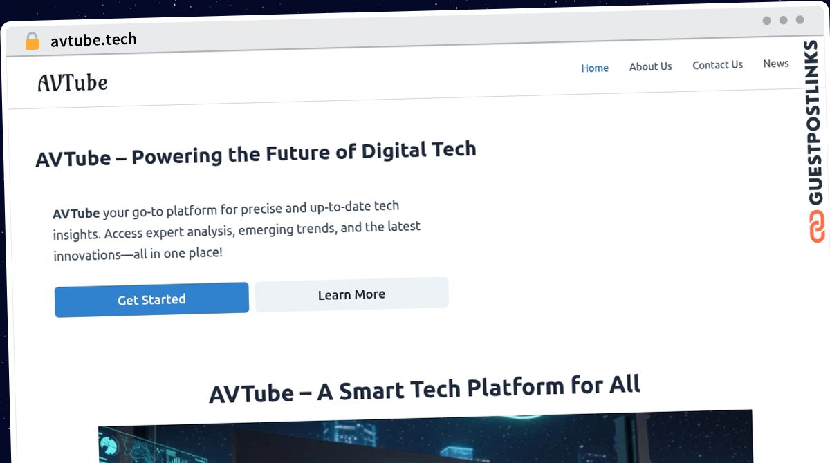 Publish Guest Post on avtube.tech