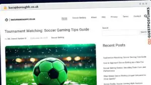 Publish Guest Post on bacupboroughfc.co.uk