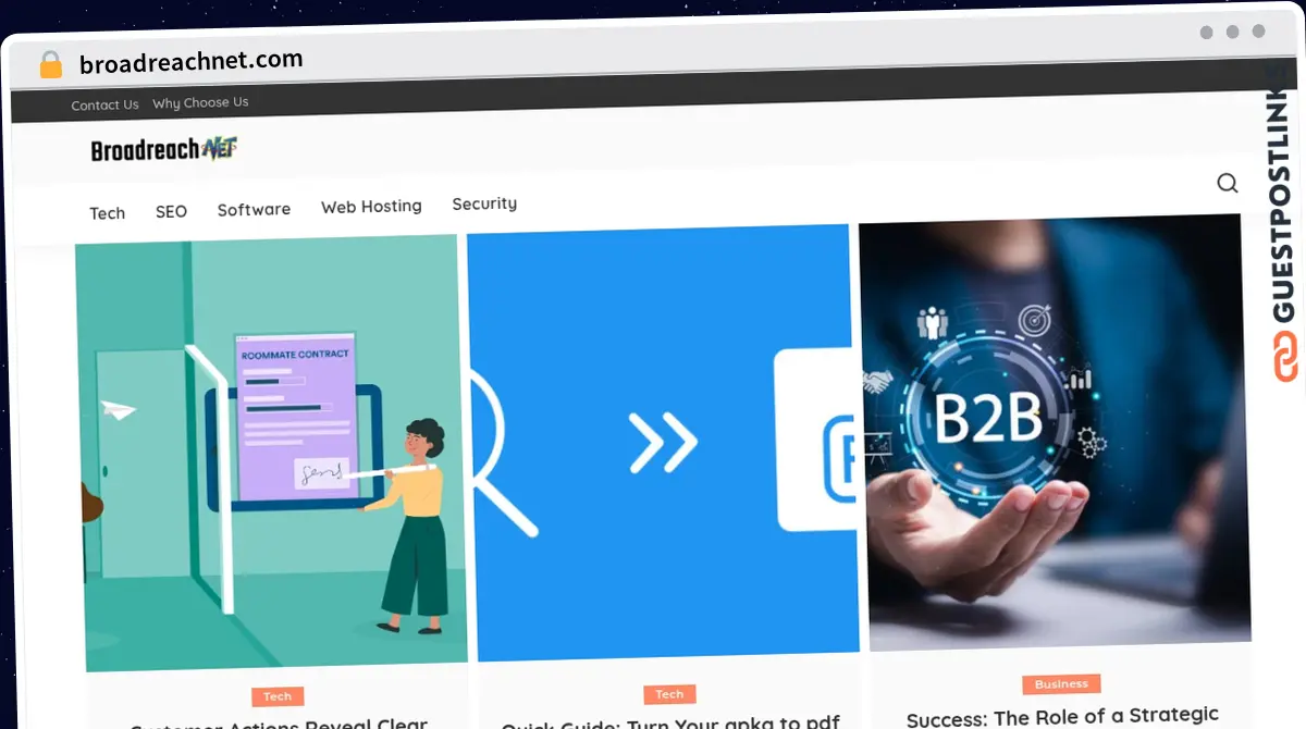 Publish Guest Post on broadreachnet.com