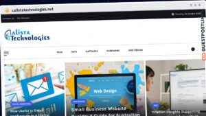 Publish Guest Post on calistatechnologies.net