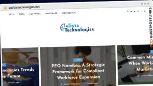Publish Guest Post on calistatechnologies.net