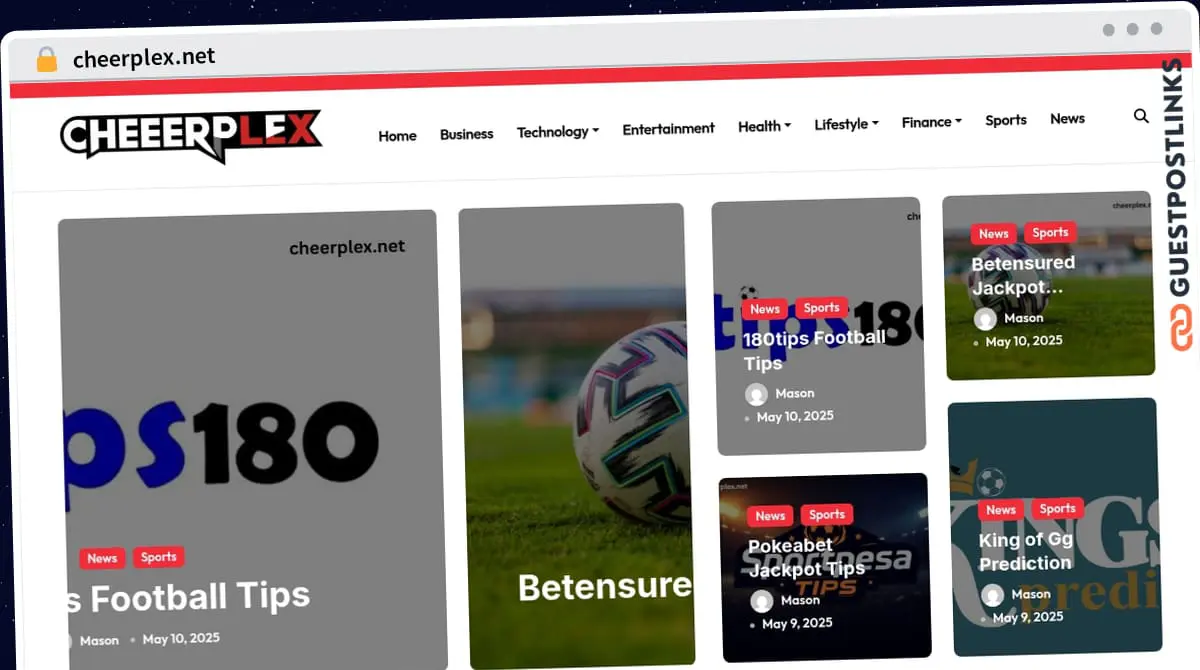 Publish Guest Post on cheerplex.net