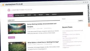 Publish Guest Post on chertseytown-fc.co.uk