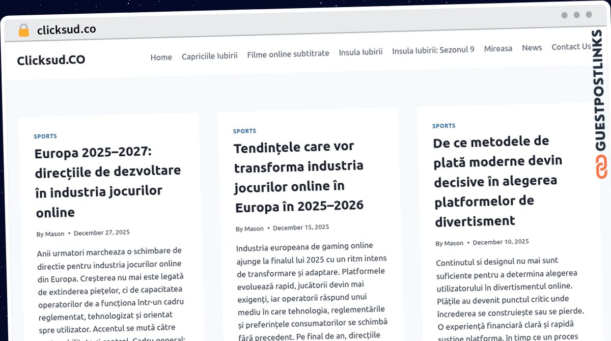 Publish Guest Post on clicksud.co