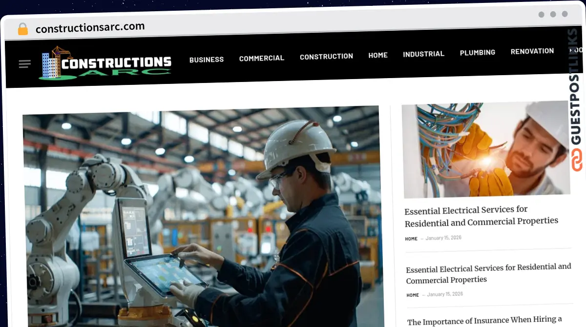 Publish Guest Post on constructionsarc.com