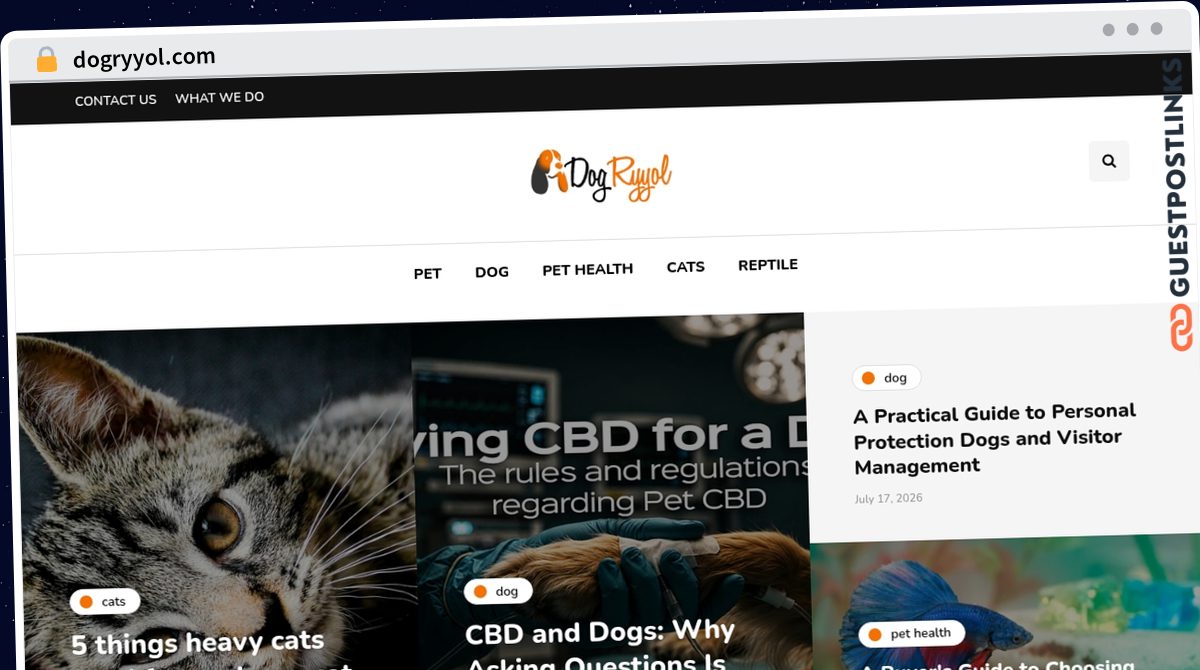 Publish Guest Post on dogryyol.com