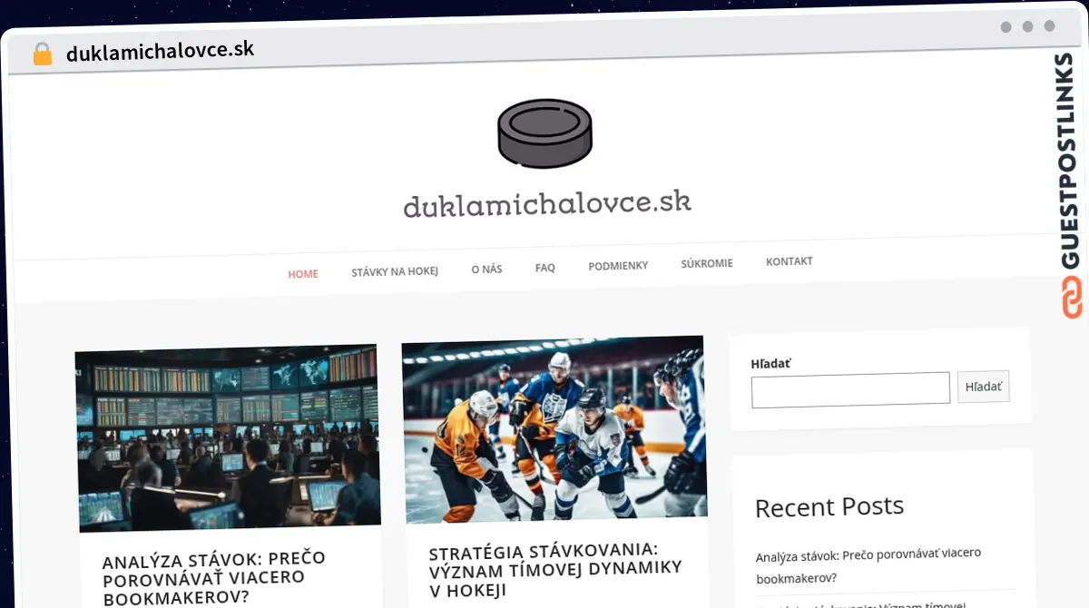Publish Guest Post on duklamichalovce.sk