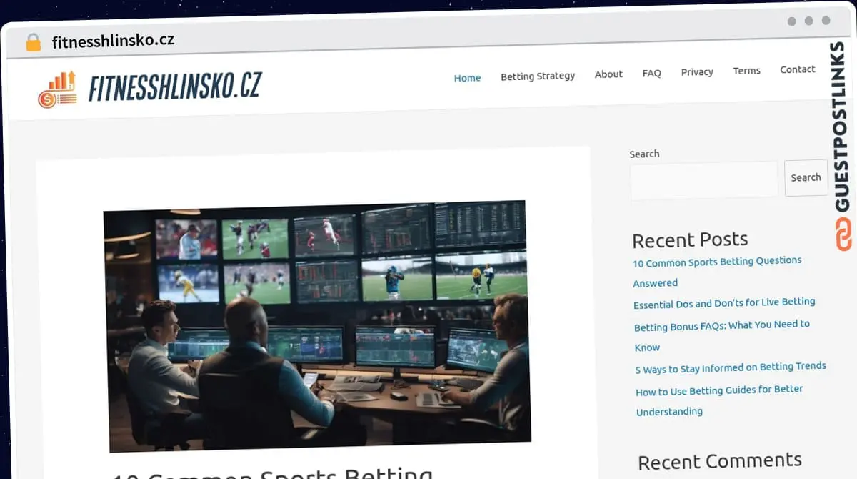 Publish Guest Post on fitnesshlinsko.cz