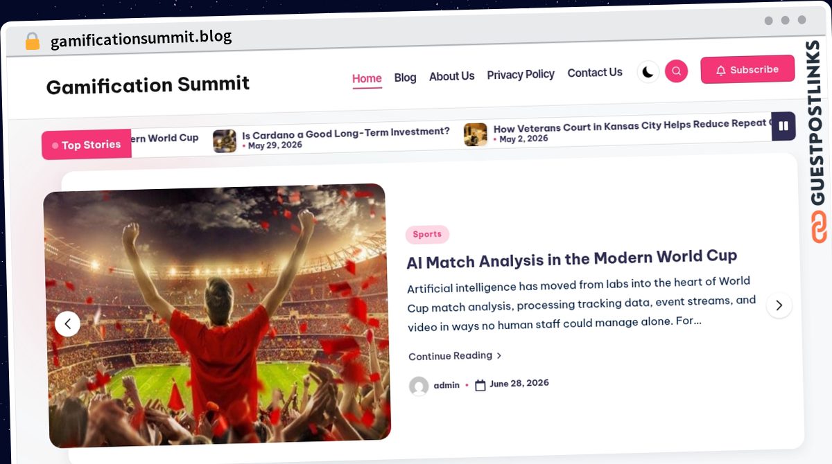 Publish Guest Post on gamificationsummit.blog