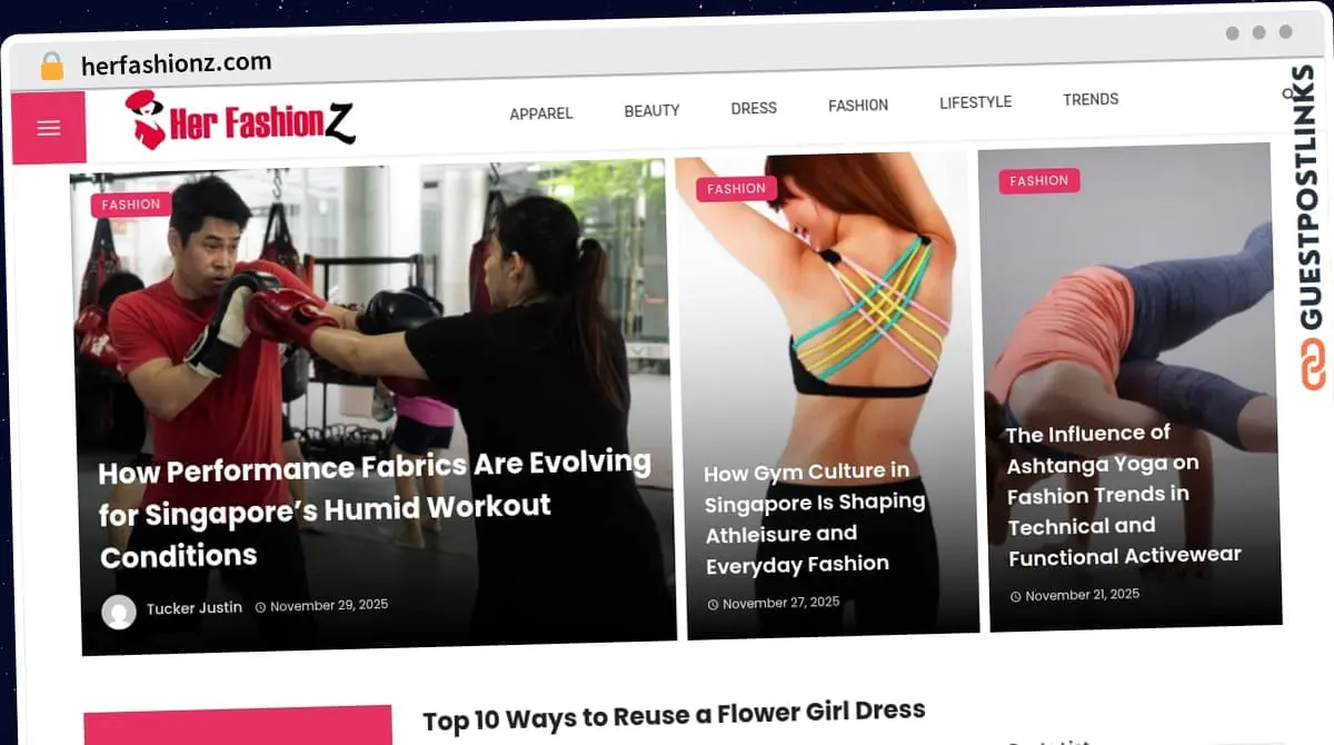 Publish Guest Post on herfashionz.com