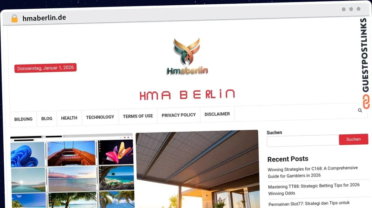Publish Guest Post on hmaberlin.de
