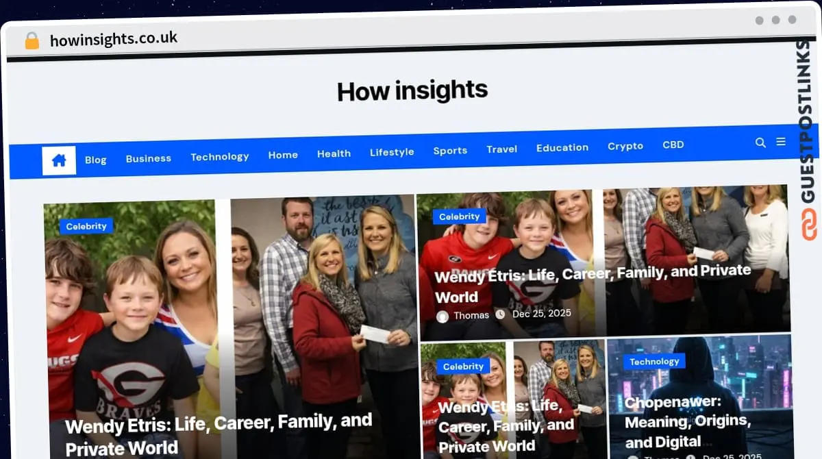 Publish Guest Post on howinsights.co.uk