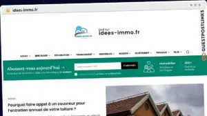 Publish Guest Post on idees-immo.fr