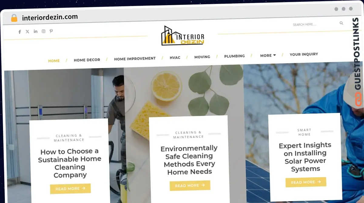 Publish Guest Post on interiordezin.com