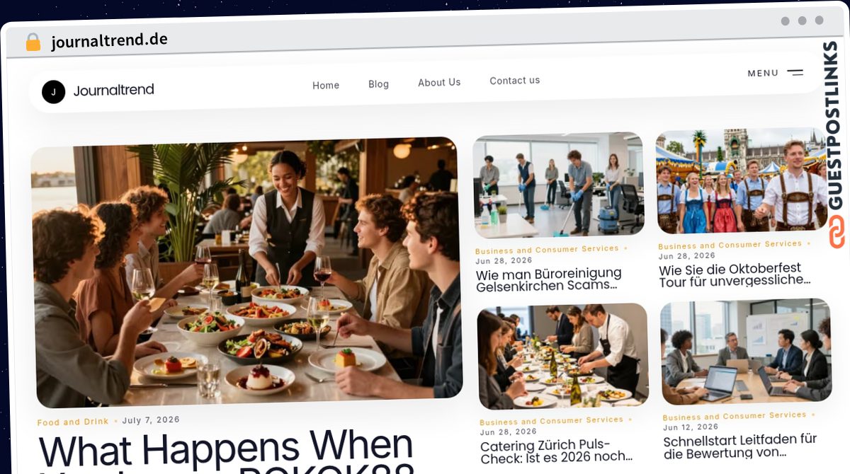 Publish Guest Post on journaltrend.de