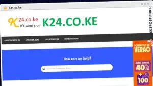 Publish Guest Post on k24.co.ke