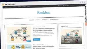 Publish Guest Post on kacmun.com