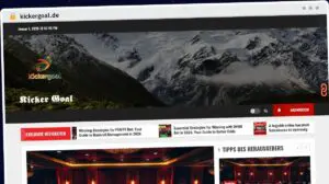 Publish Guest Post on kickergoal.de