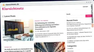 Publish Guest Post on klarsichtnetz.de