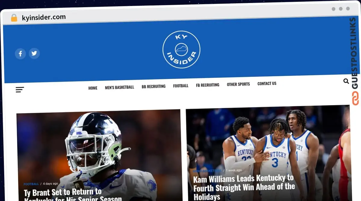 Publish Guest Post on kyinsider.com
