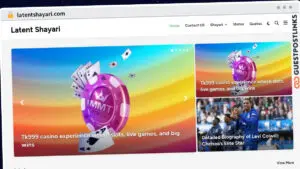 Publish Guest Post on latentshayari.com