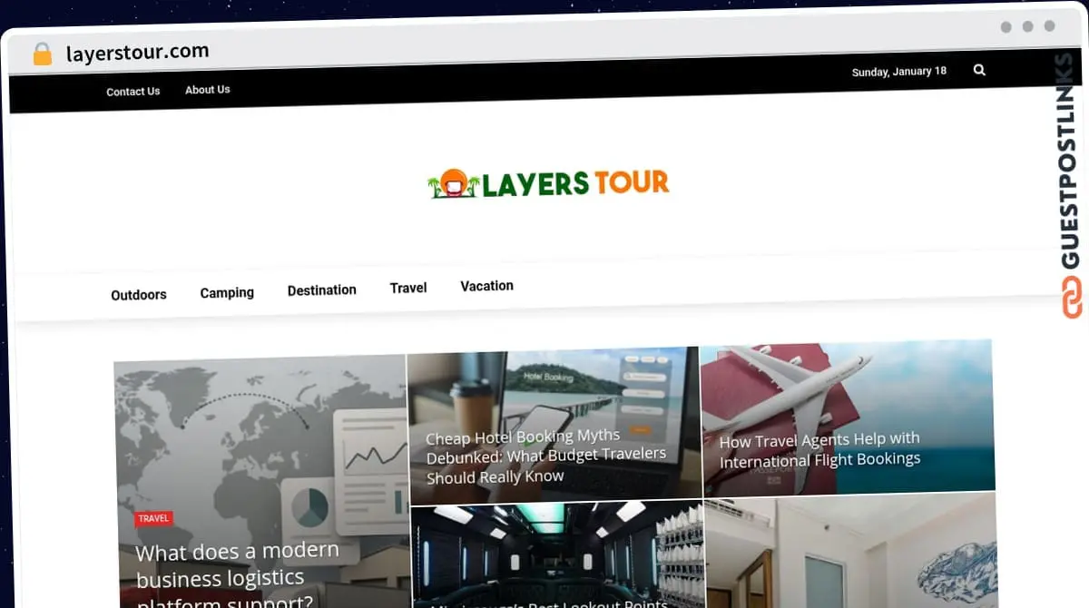 Publish Guest Post on layerstour.com