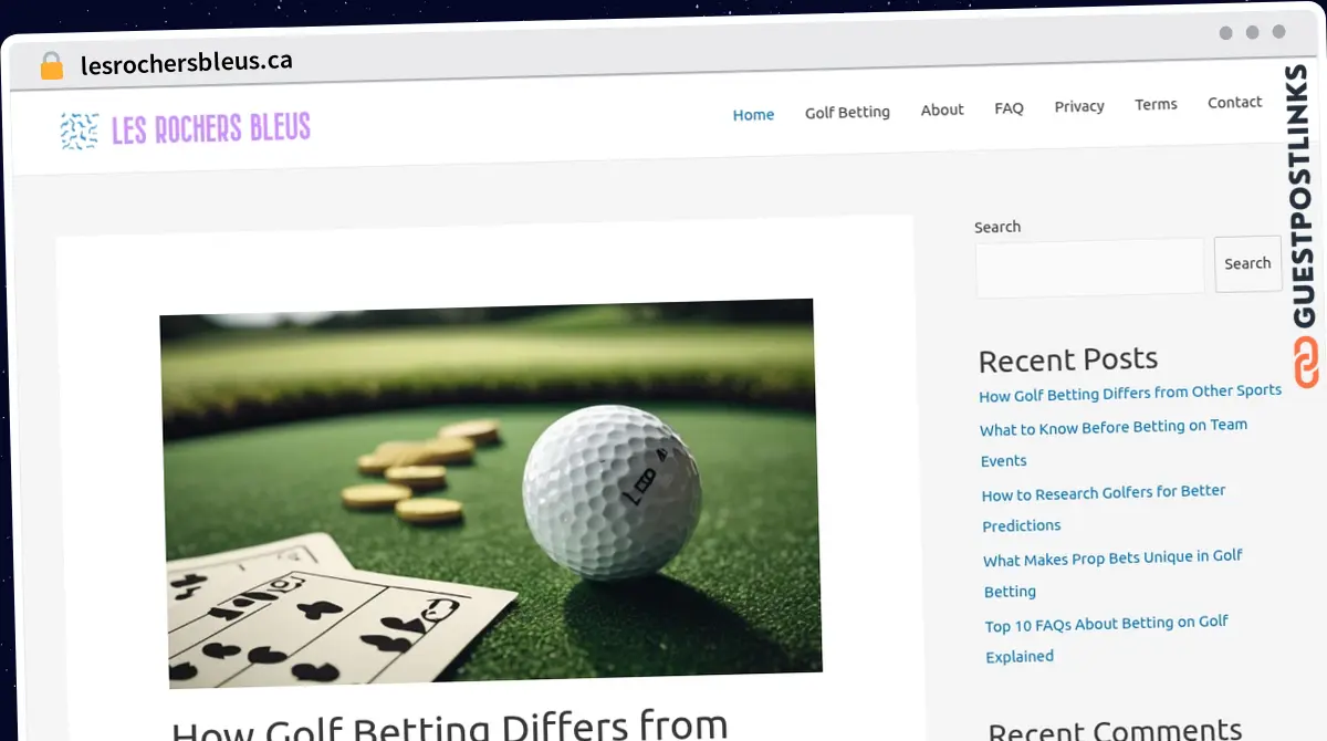 Publish Guest Post on lesrochersbleus.ca