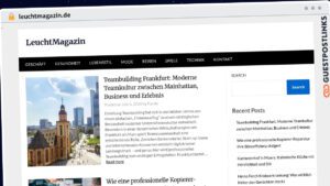 Publish Guest Post on leuchtmagazin.de