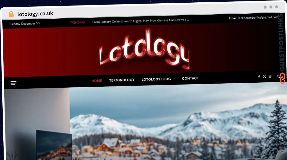 Publish Guest Post on lotology.co.uk