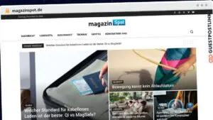 Publish Guest Post on magazinspot.de