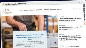 Publish Guest Post on marketingnachrichthubs.de
