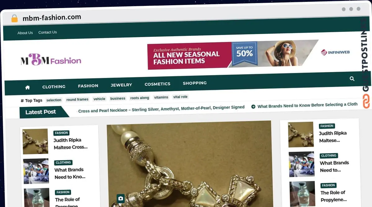 Publish Guest Post on mbm-fashion.com