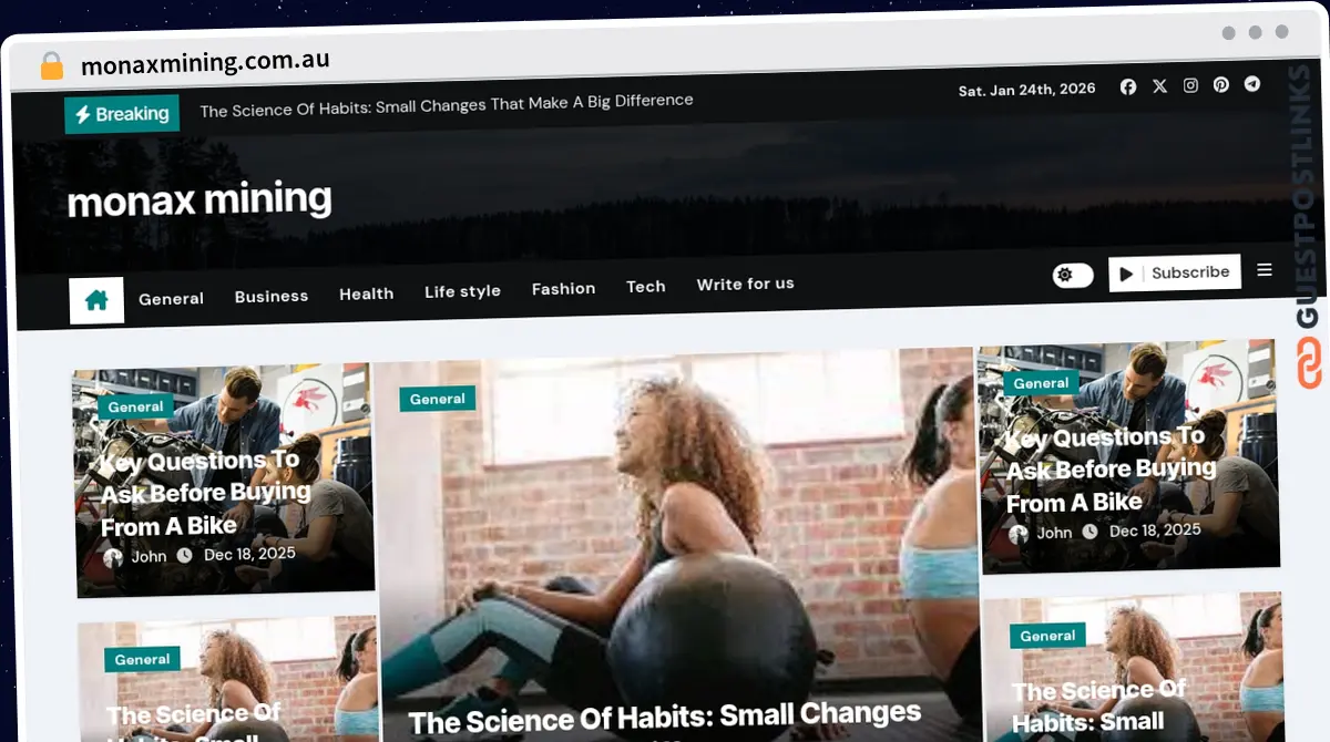 Publish Guest Post on monaxmining.com.au