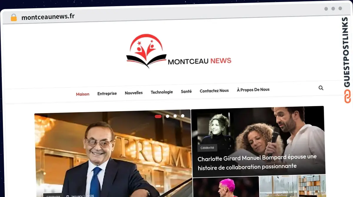 Publish Guest Post on montceaunews.fr