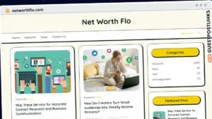 Publish Guest Post on networthflo.com